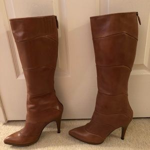 Like New Via Spiga Tall Leather Boot